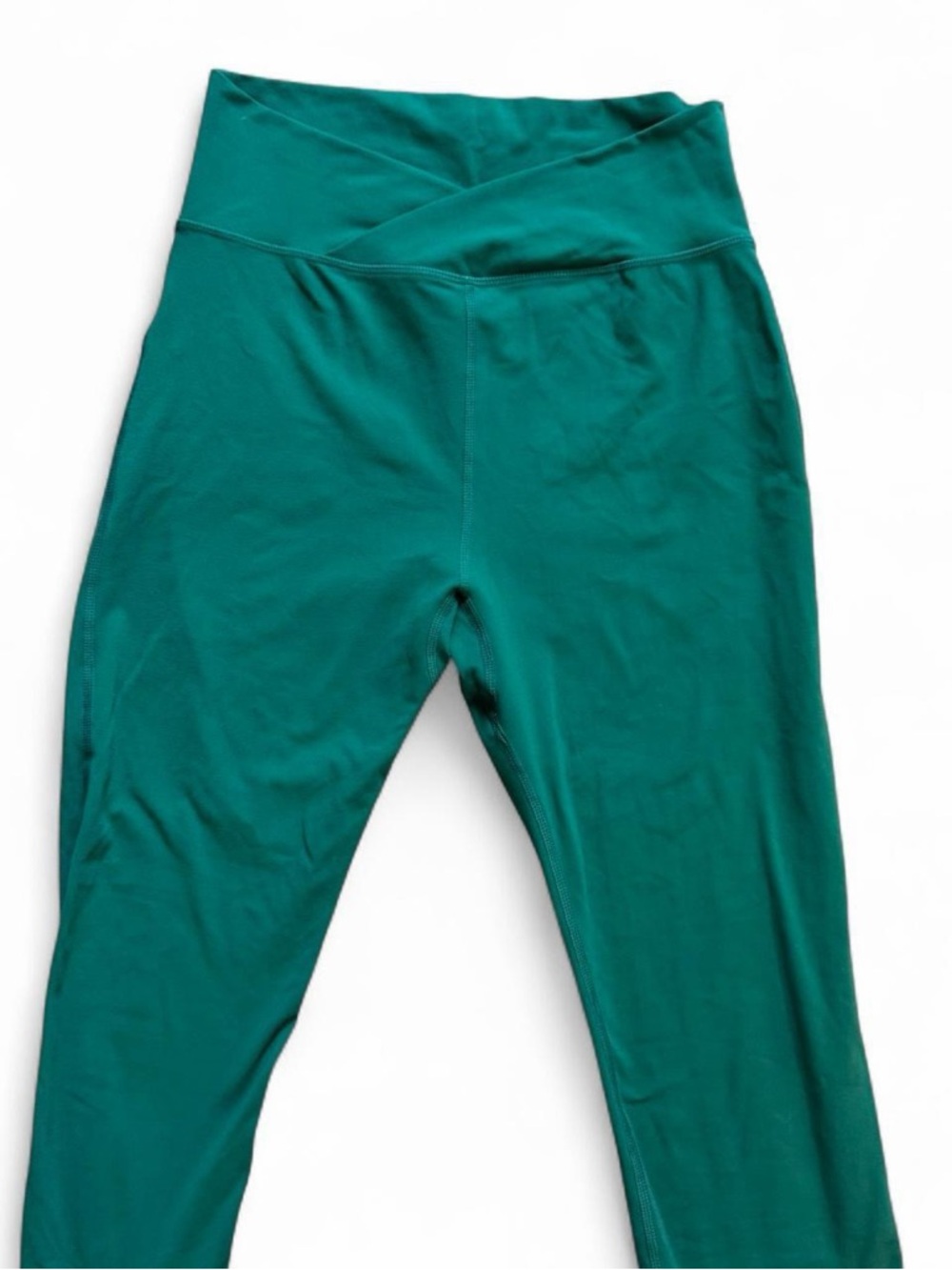 Alphalete High-Waist Teal Green Leggings